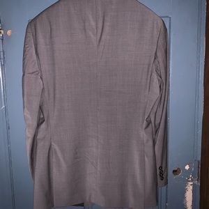 Grey Calvin Klein suit jacket